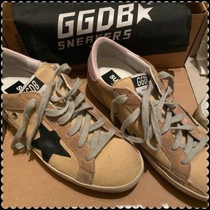 COPY - Sz. 38 canvas Golden Goose superstars